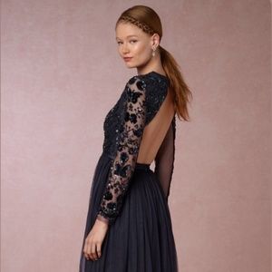 NWT Needle and Thread London Navy Midi dress